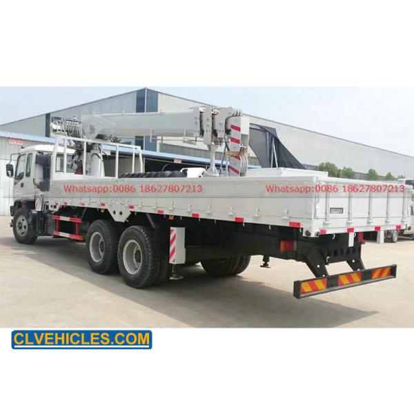 ISUZU FVZ 300hp Truck Mounted Crane 8ton Telescopic Boom Crane with Truck