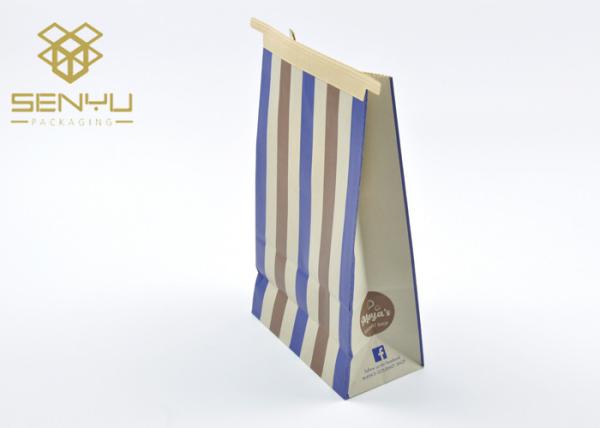 Selagem de papel impressa costume do zíper dos sacos de mantimento de Kraft do produto comestível dos doces