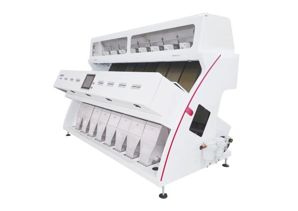 RGB 8 Chutes Glass Color Sorter For Glass Sorting / Recycling