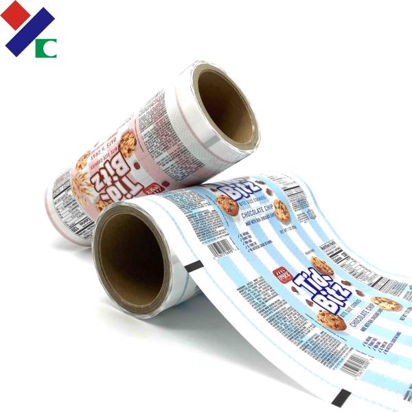Фильм металлизированный качеством еды BOPP Rolls для легкой закускы/Chocalate откалывает
