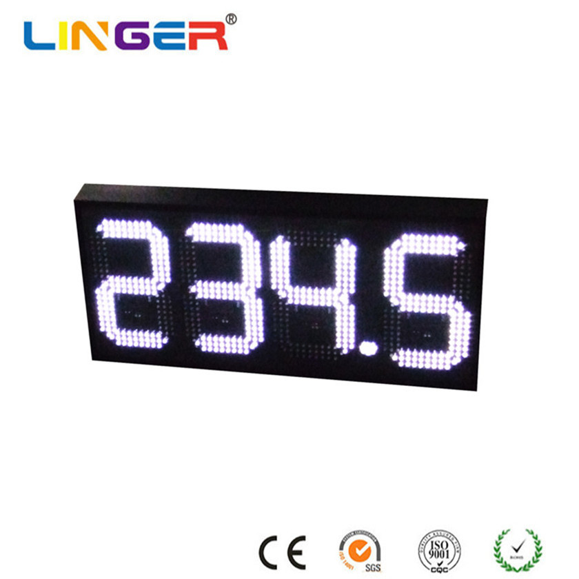 Double Sides Gas Price LED Signs 888.8 Electronic Gas Price Signs Energy Efficient