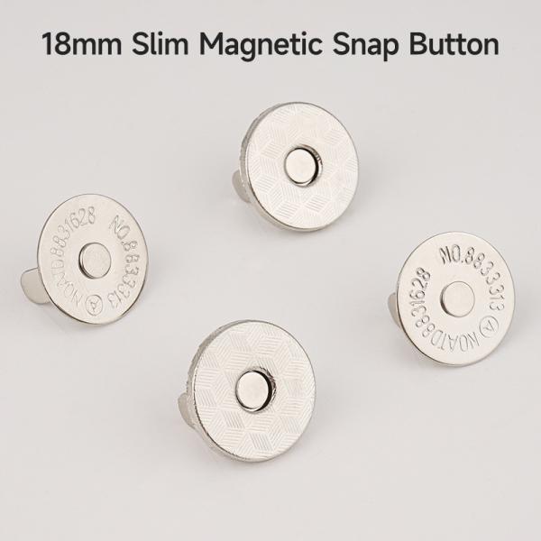 Gold Handbag Customized Color 12mm Magnet Magnetic Buckle Button Custom Button Magnet
