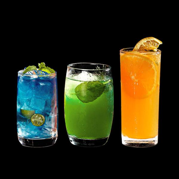 Commercial 8OZ-13OZ Highball sans tiges Glassess- lave-vaisselle Barware sécurisé pour les cocktails / bière / whisky