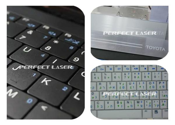 marcador de emenda sem emenda do laser da fibra do ferro de aço inoxidável de prata do ouro do metal do CNC Raycus JPT de 20w 30W 60W 100W que grava o miliampère