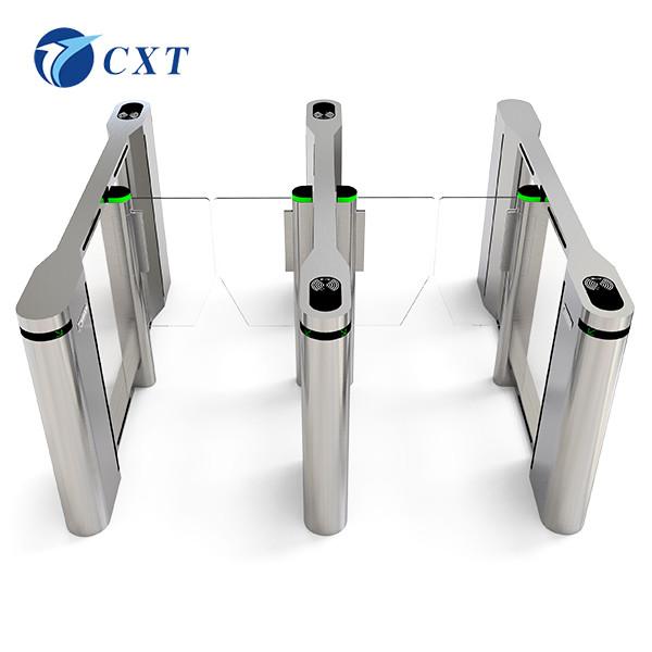 Office Building Speed Gate Turnstile Servo Motor SUS304 RFID 118