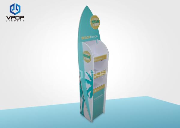 Cosmetic/Facial Cleanser PDQ Tray Display Multi Cells Convenient With UV Coating
