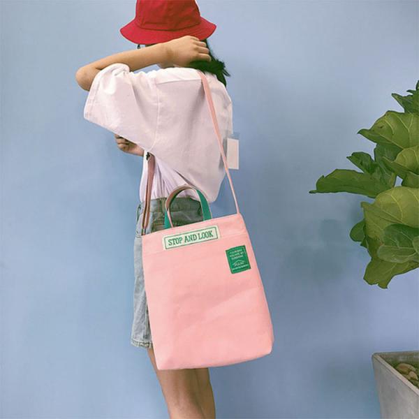 New Japanese art small fresh messenger bag female student canvas bag joker shopping bag shoulder bag custom
