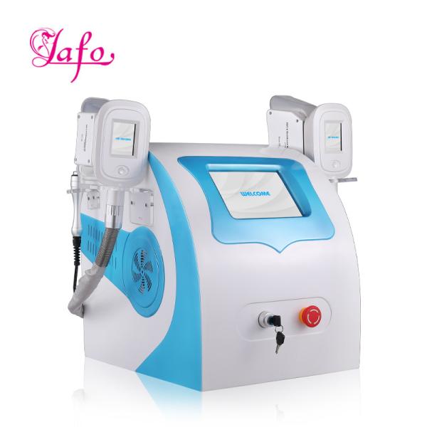 LF-216A High quality Double cryo handles Cryo cavitation rf Fat loss slimming machine for salon use