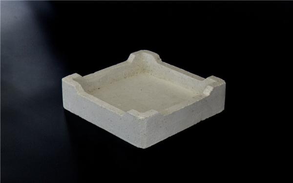 Furnace Sintering Mullite Kiln Tray For Tunnel Kiln White Color SGS Certification