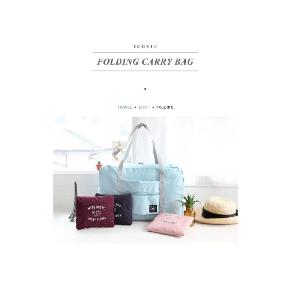 Waterproof Canvas Tote Bags 290D Polyester Portable For Folding Carry Bag