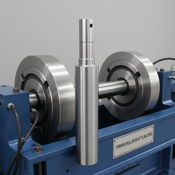 Φ36mm Forming Roller Shaft Custom Roll Forming Machine Featuring Durable CR12MOV Roller Material Ideal for Metal Forming