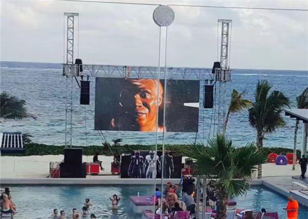 P6 Die Casting Cabinet LED Outdoor Screen for Wedding / Party