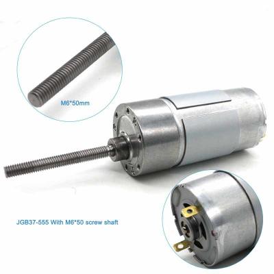 A micro engrenagem de baixo nível de ruído da C.C. viaja de automóvel o motor da C.C. de 24V 6000RPM com diâmetro 37mm Reductor