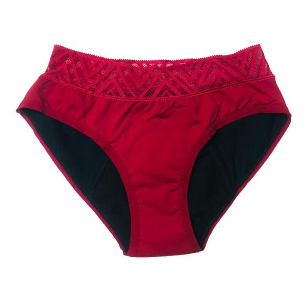 Washable трусы периода для тяжелой подачи плюс размер 4xl нижнее белье доказательства утечки 4 слоев менструальное