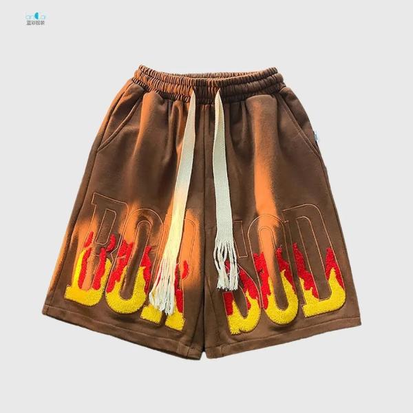                  Custom Straight Track Shorts Cargo Multi Pockets Men Pant for Men             