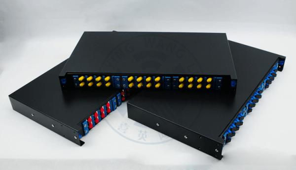 XYFiber 24Port  Slidable Fiber Optic Terminal Box , Fiber Patch Panel 1U 19 inch