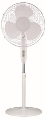 110V 16inch Electric Oscillating Fan With 3 Plastic Fan Blade Air Cooling
