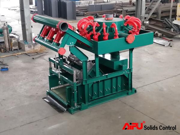Hydrocyclone Oil Gas Drilling Mud Cleaner With Long Vibration Motor