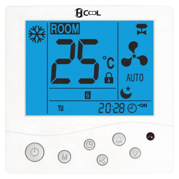 HAVC System Indoor Digital Thermostat Wall Mounted Wifi 60 Hz