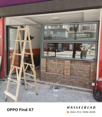 folding window aluminum balcony vertucal