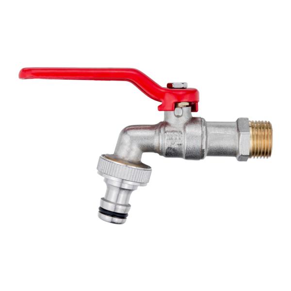 3/4 Industrial Forged Garden Washing Machine Water Tap Brass Hose Union Bib Tap