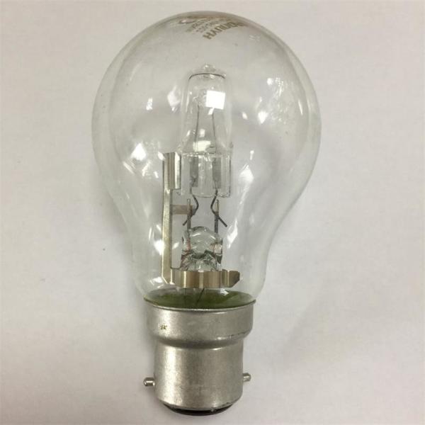 Шарик E27 42W 2000hours 55*93mm нити галоида A55 B22