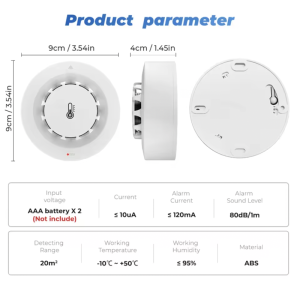50 Grams ABS Plastic Smart Sensor OEM Offering Customized Sensor Solutions for Industrial and Commercial Applications