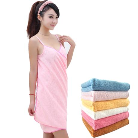Women one piece Microfibe swimsuites Magic Swimwear bath towel Summer Beach Dress Bathrobe