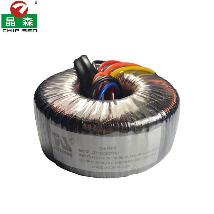 Low Noise Custom T110 Toroidal Type Transformer For Audio Amplifier Control Isolation