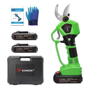 Секаторы ДК 21В зеленые бесшнуровые с бесщеточным мотором 1000В