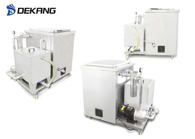 Timing And Heating Ultrasonic Filter Cleaner , Workshops Automotive Parts Cleaner System 