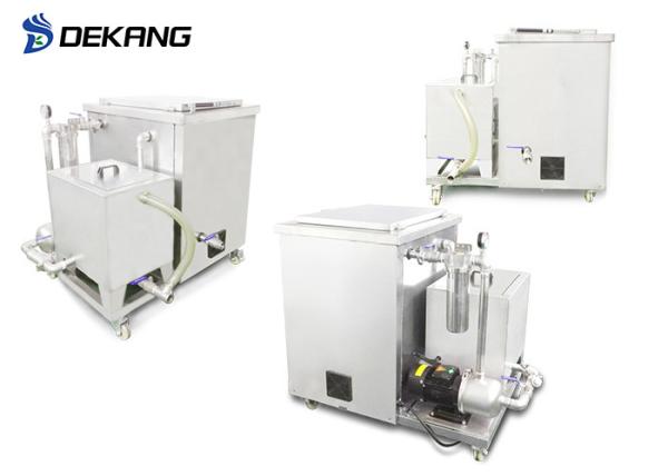 Timing And Heating Ultrasonic Filter Cleaner , Workshops Automotive Parts Cleaner System 