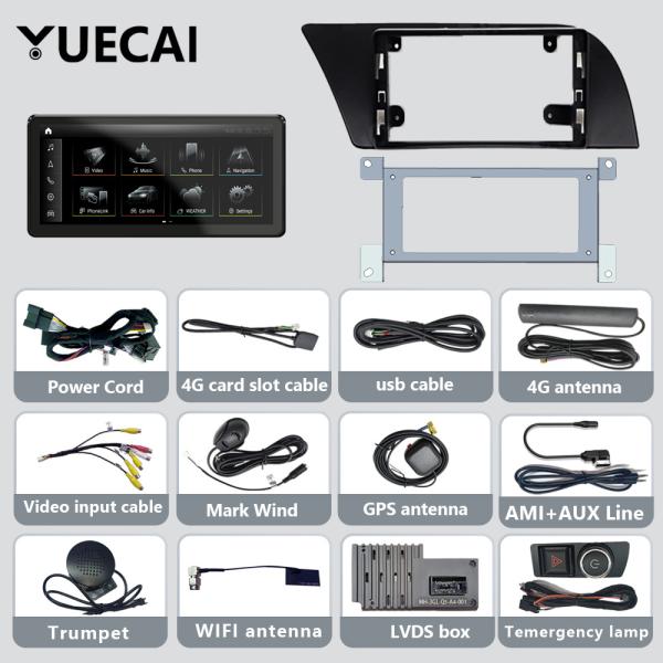 12.3 Inch Original Automotive System Android 13 Car Multimedia Navigation Player