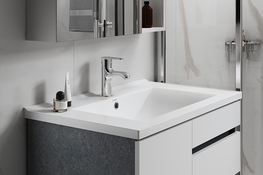Изделия крана смесителя таза AG4103 142mm латунные санитарные для Bathroom