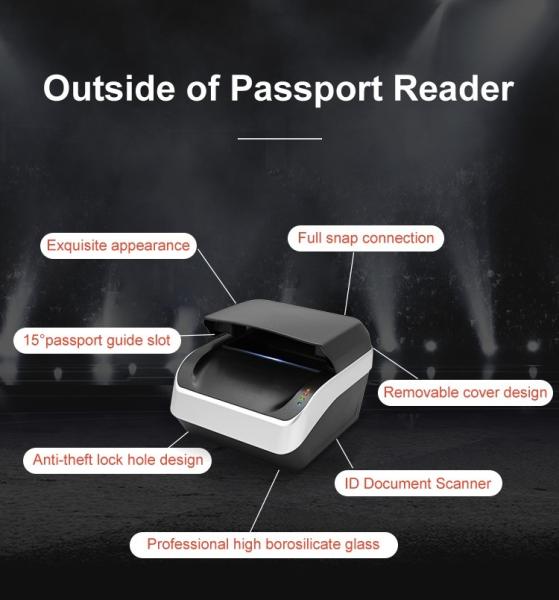 Software Development Kit SDK ID Card Scanner for Hotel and Airport 175*199*140mm