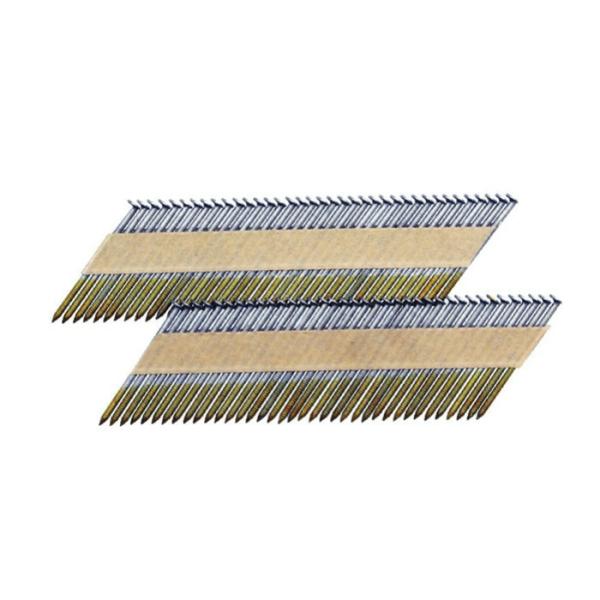 34 Degree D-Head Paper Strip Frame Nails, Industrial Frame Nail For Wooden, Paneling Frame Nails
