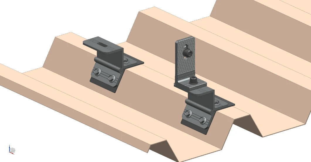 Trapezoidal Roof Hook 304 316 Plain Finish Cold Forming
