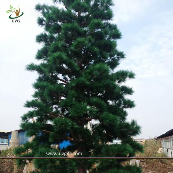 UVG new outdoor christmas decorations artificial pine tree for road ornament made in china GRE065