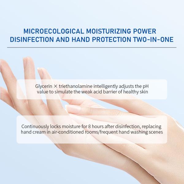 Quick Drying hygiene Hand Disinfectant Gel Zero Residue Medical Surgical Grade