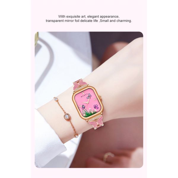 Women's Quartz Watch With Leather Strap | Japanese Movement - Custom Logo Available