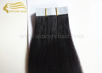 Hot Sale 20 Tape In Hair Extensions -  50 CM Natural Black #1B Tape In Virgin Remy Human Hair Extensions 2.5 G For Sale