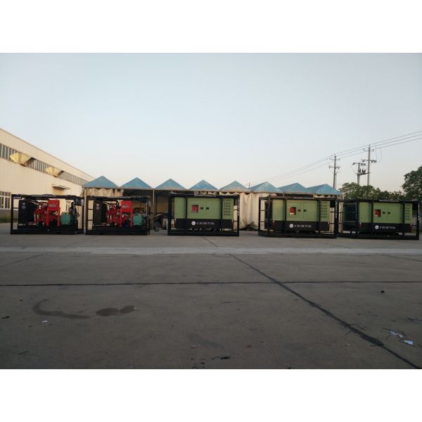 Diesel Engine ATEX Zone 2 High Pressure Cleaner With DNV Lifting Frame Explosion Proof