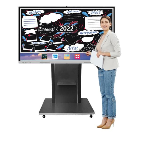 4K Resolution Multi Touch Digital Whiteboard For Presentation Conferencing