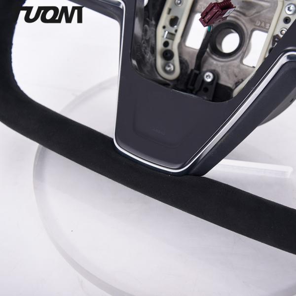 Black Square Sports Model 3 Alcantara Steering Wheel ODM OEM