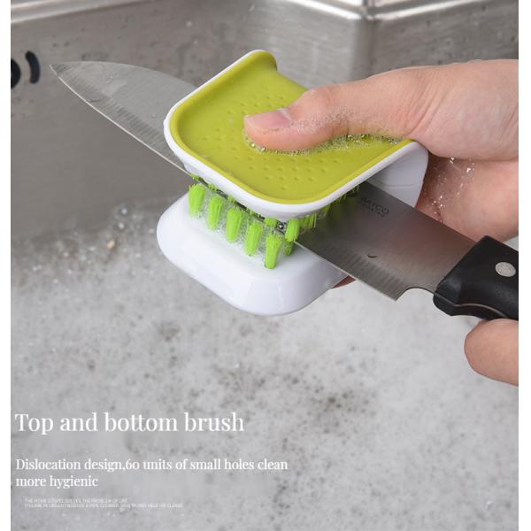 Sustainable Multi-Functional Blade Cleaner for Kitchen Car Bottle Pet Washing Sponge