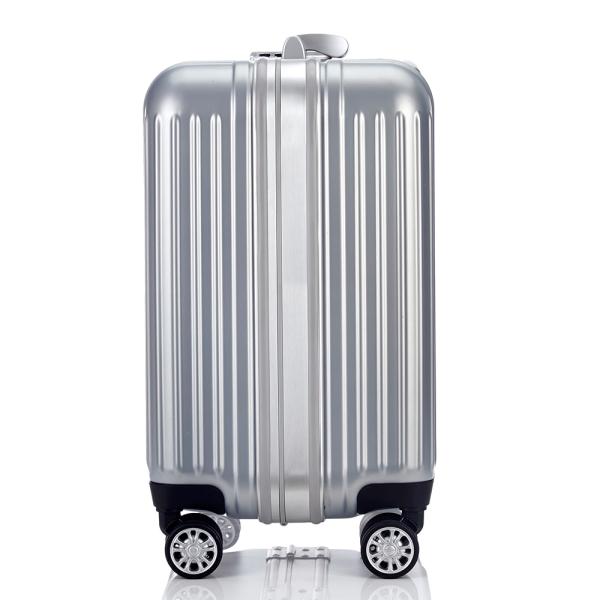 Simple Style Aluminum Alloy Frame Luggage Suitcases 16 PC Carry-ons Light Weight Spinner with 360 Universal Wheel