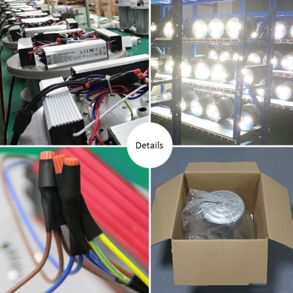 100W 150W 200W Ultra-Thin Design UFO LED High Bay Light IP65 Indoor Lighting LED Lamp Industrial Fixture Warehouse