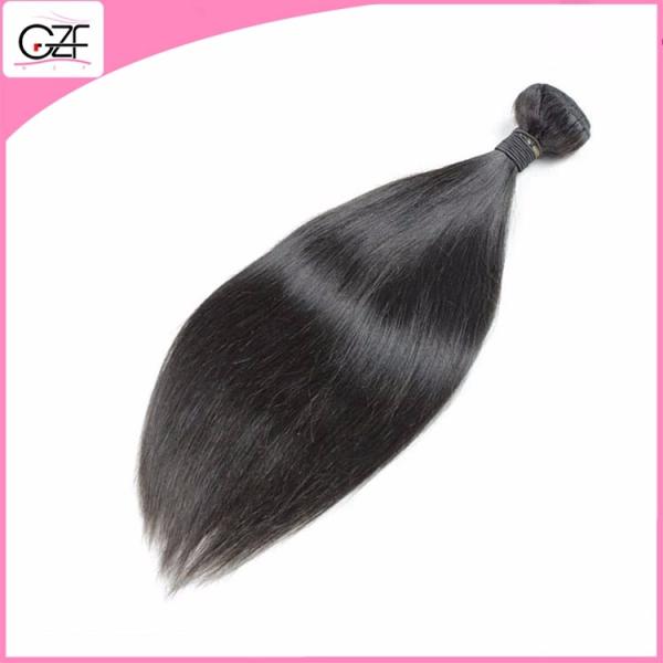 Natural Can be Dyed and Permed Straight Human Hair 6A Grade Virgin Malaysian Weave