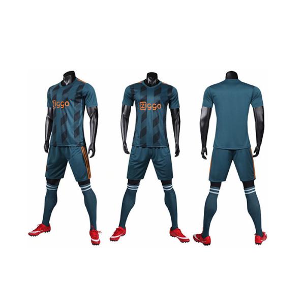 Football jersey new model soccer made in thailand football jersey boys in black