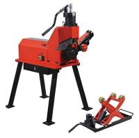 Máquina de ranhurar tubos manual resistente de 24 polegadas Sch40